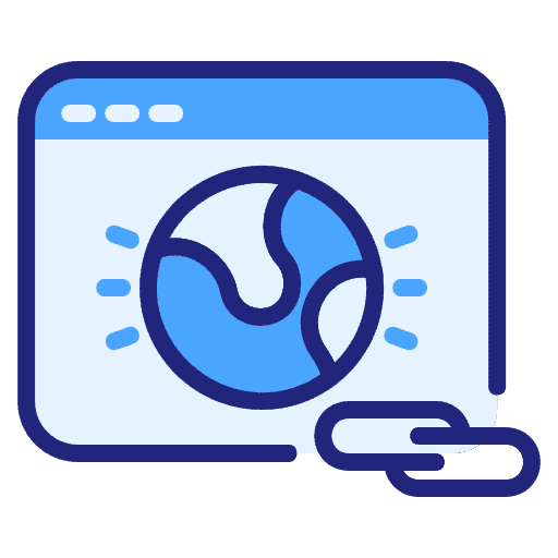 Country specific backlinks service illustration